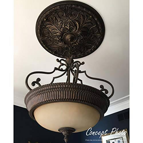 13 1/8x22OD x 8x22ID x 5/8x22P Ceiling Medallion O590
