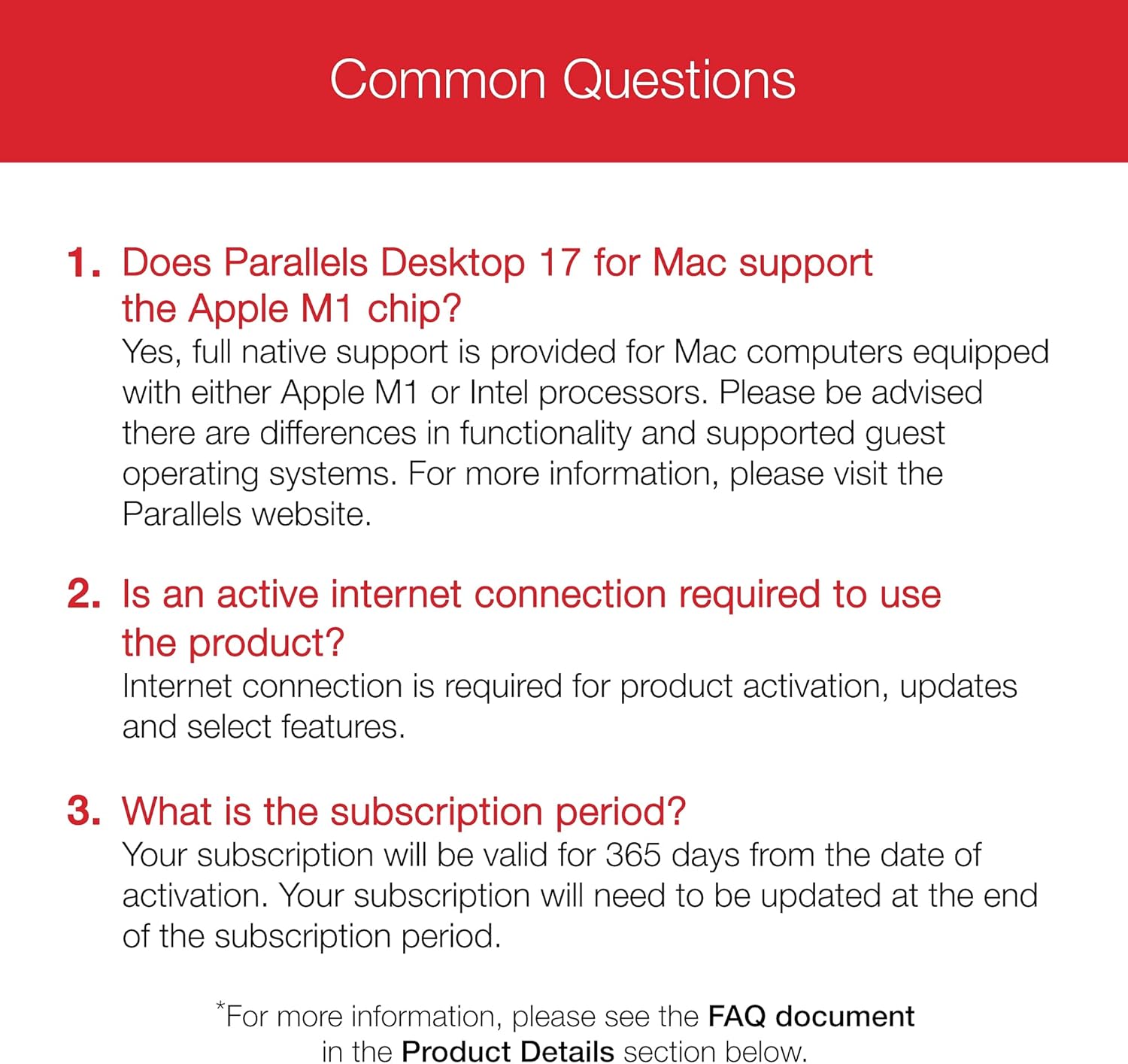 Parallels Desktop 17 for Mac Pro Edition Virtual Machine Software 1-Year Subscription Z50887