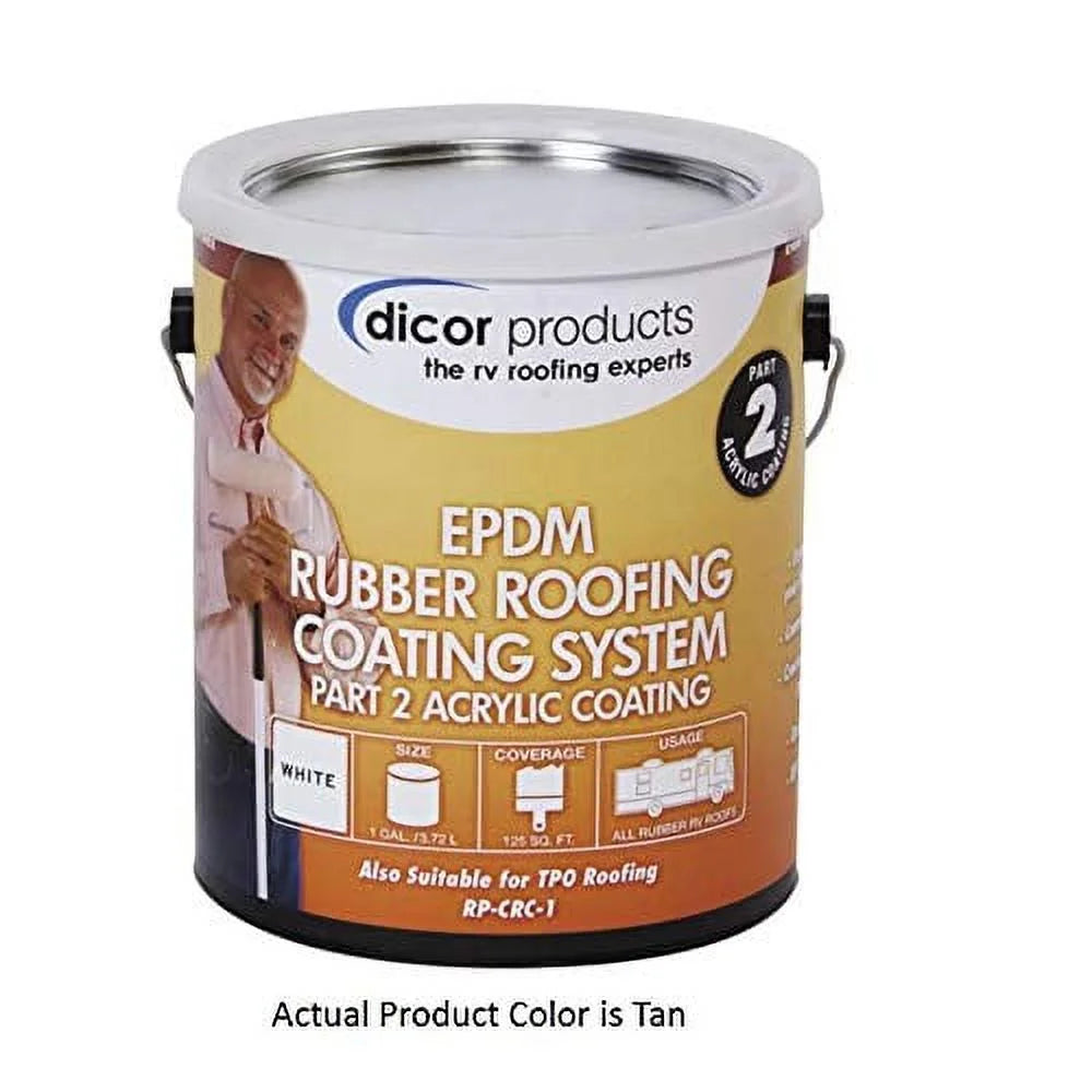 Tan Acrylic Roof Coating Z5863