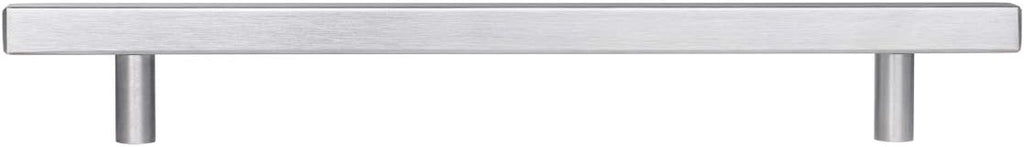 50 Pack Square Cabinet Handle 8.75 Length Satin Nickel K6912
