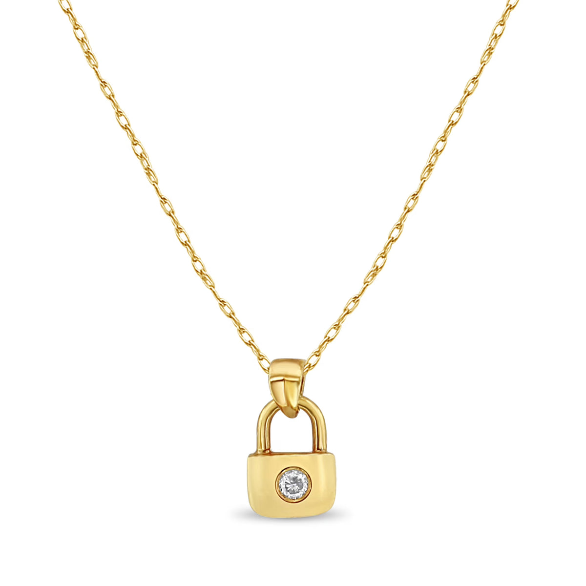 18k Yellow Gold Necklace U899