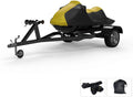 Yellow/Black Jet Ski Cover with Trailer Straps and Storage Bag E87556