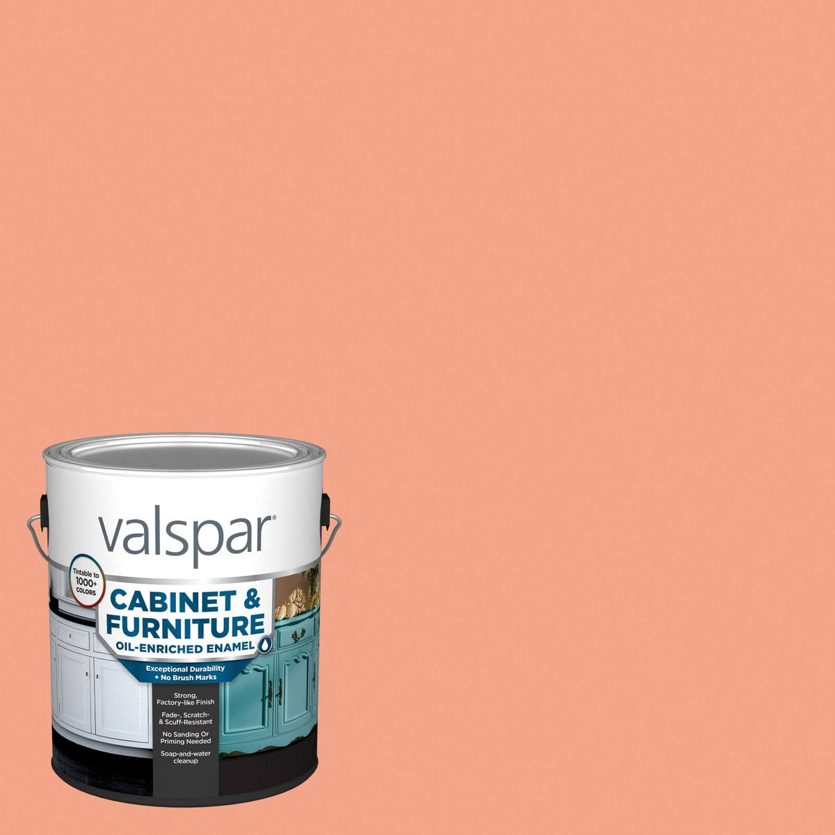Satin Apricot Jam Paint 1-Gallon H4495
