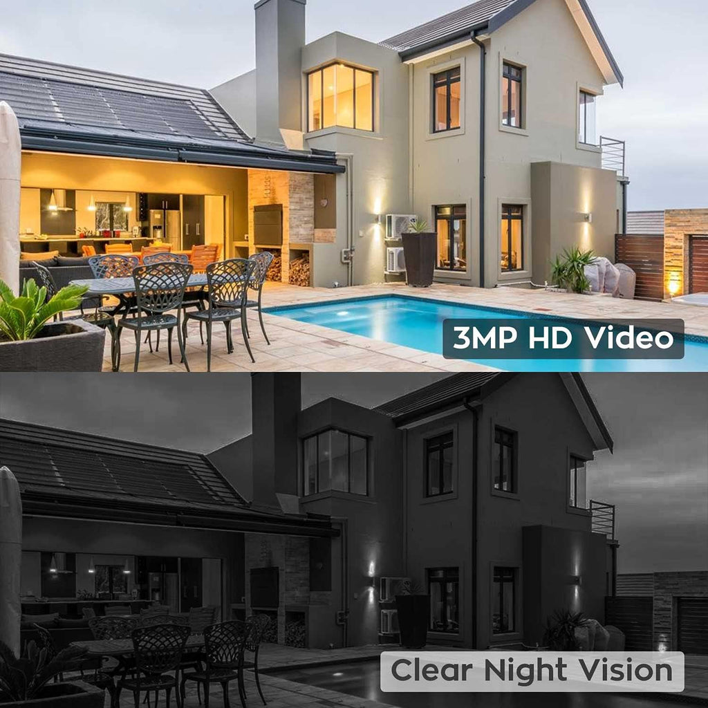 2K Wireless Security Camera System with 12 HD Monitor and 4pcs Cameras S727452