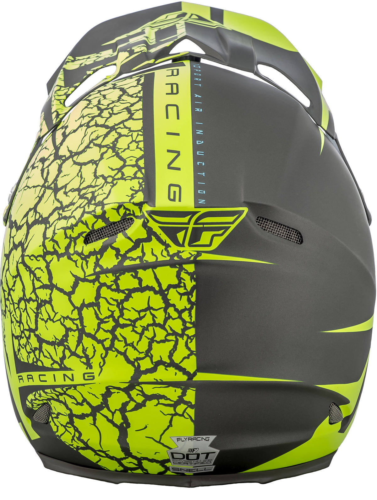 Matte Grey/Hi-Vis F2 Carbon Helmet R296149