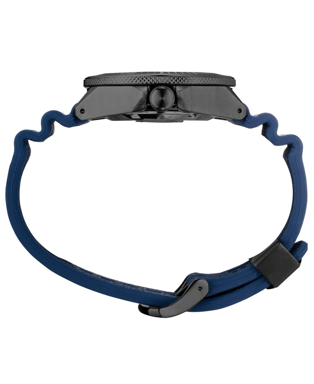 Blue Silicone Automatic Divers Watch D4203