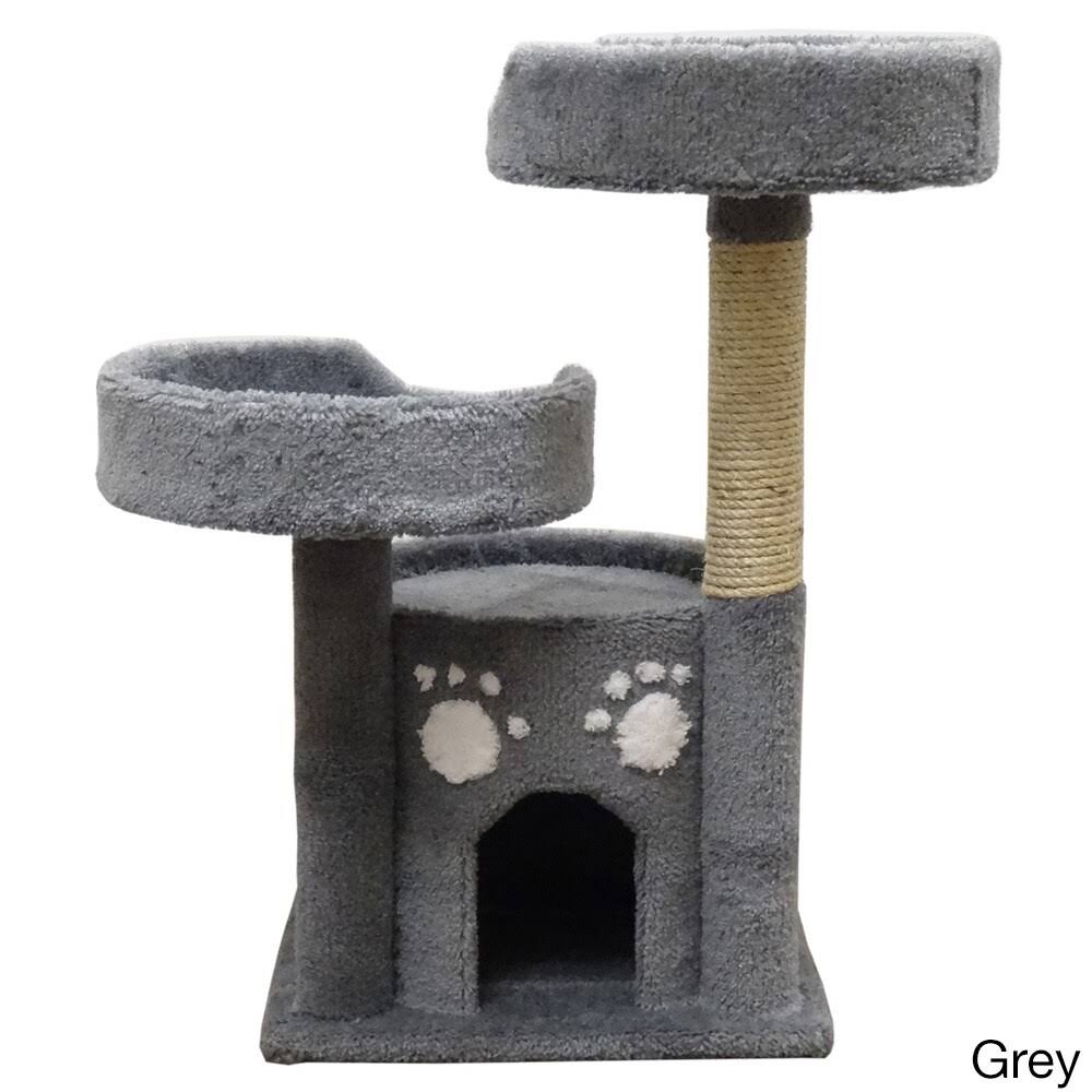 Solid Wood Cat Condo P626