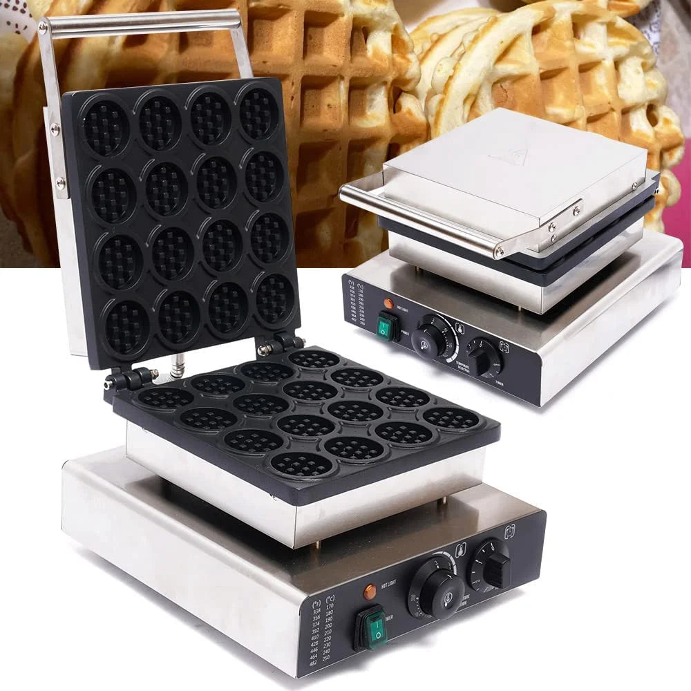 16pcs Nonstick Electric Waffle Maker L419880