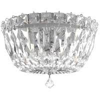 3-Light Crystal Flush Mount R593