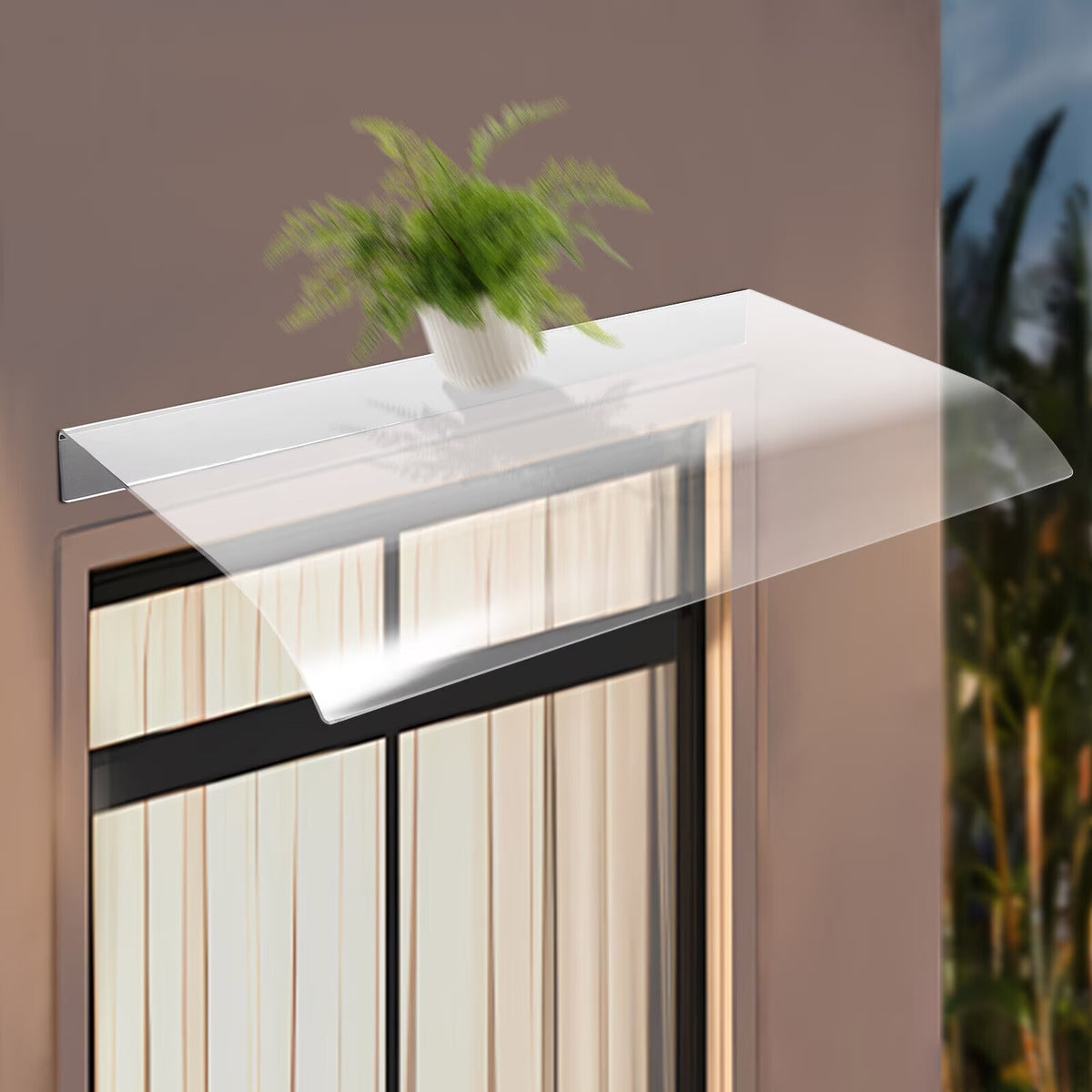 Clear Rain Shelter Window Awning Door Canopy U99272