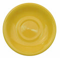 6-Inch Rolled Edge Stoneware Saucer, Yellow, Box of 36 V45115