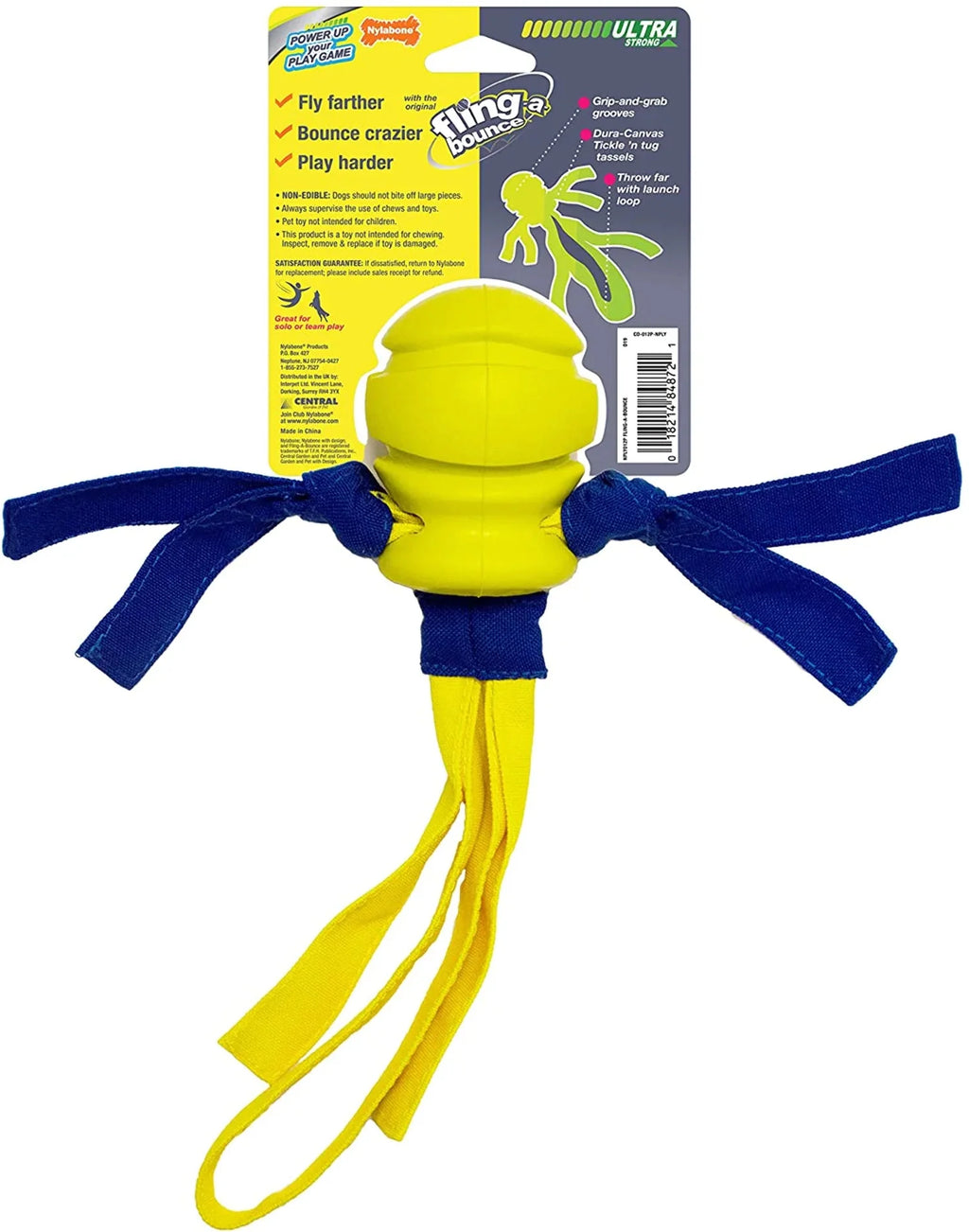 Dog Fetch Toys Fling-a-Bounce Medium - 10 in. P2137
