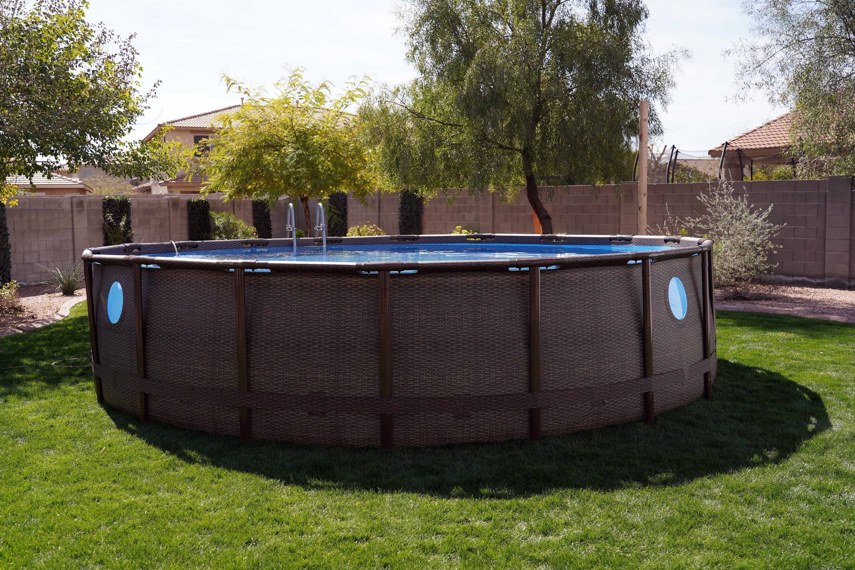 18' x 48" Above Ground Swimming Pool Set W5978
