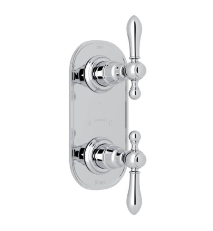 Polished Chrome Thermostatic Trim with Diverter I7739