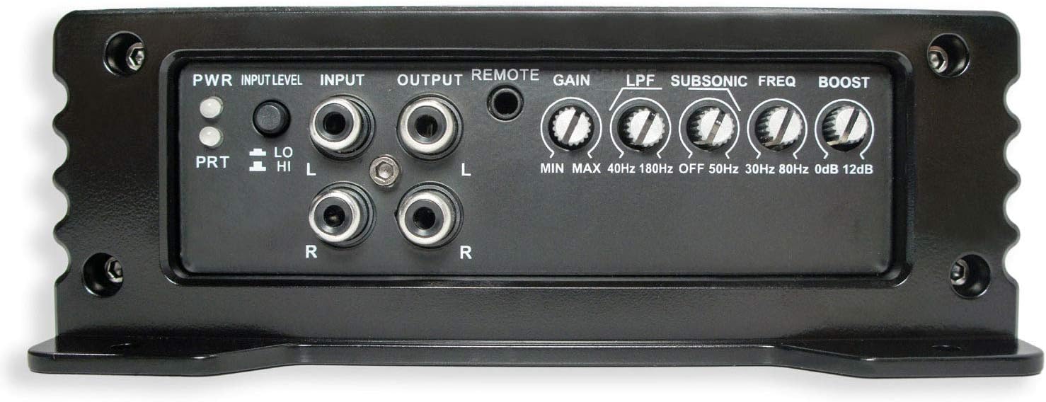 10 Thin Sub Box Passive Radiator Bundle with Amplifier & Amp Kit K7173