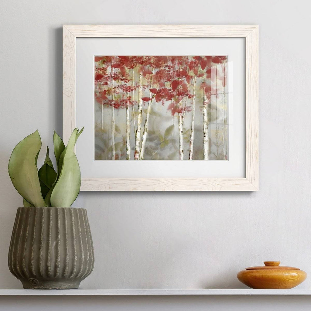 Framed Print 31X44 White T549