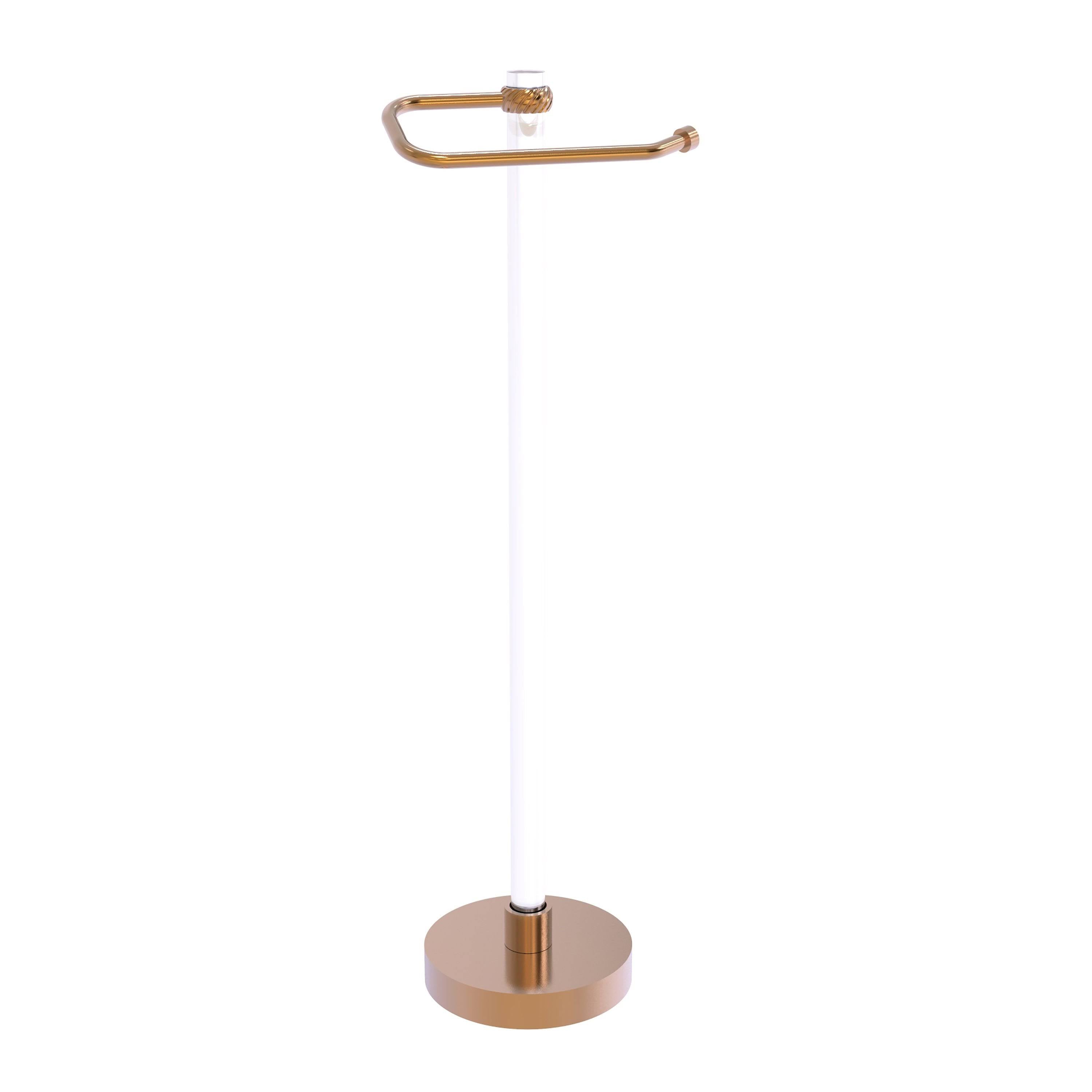 Brushed Bronze Freestanding Toilet Paper Holder C270498