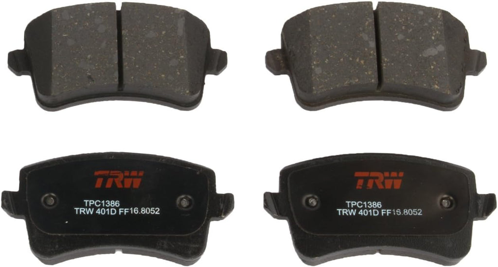 Disc Brake Pad Set, Black E16040