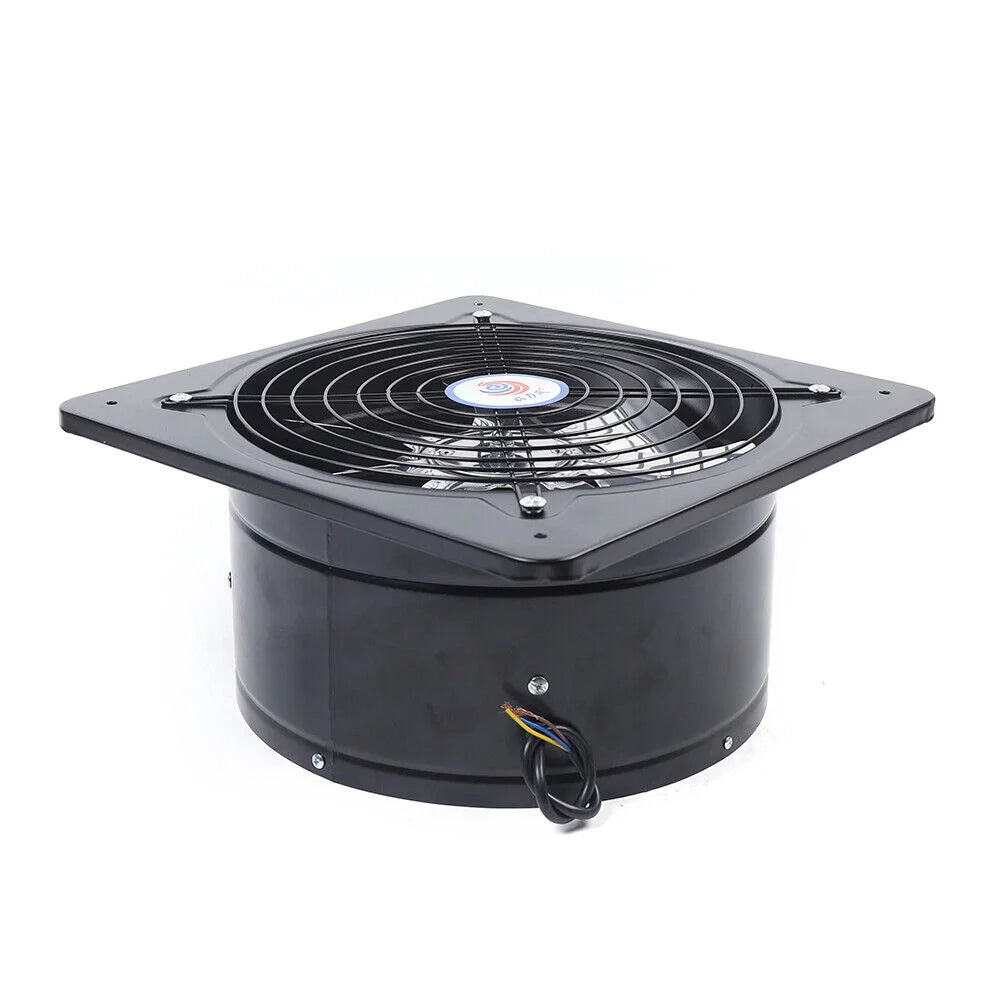 12" Wall Mounted Exhaust Fan Blower Ventilation Extractor C51596
