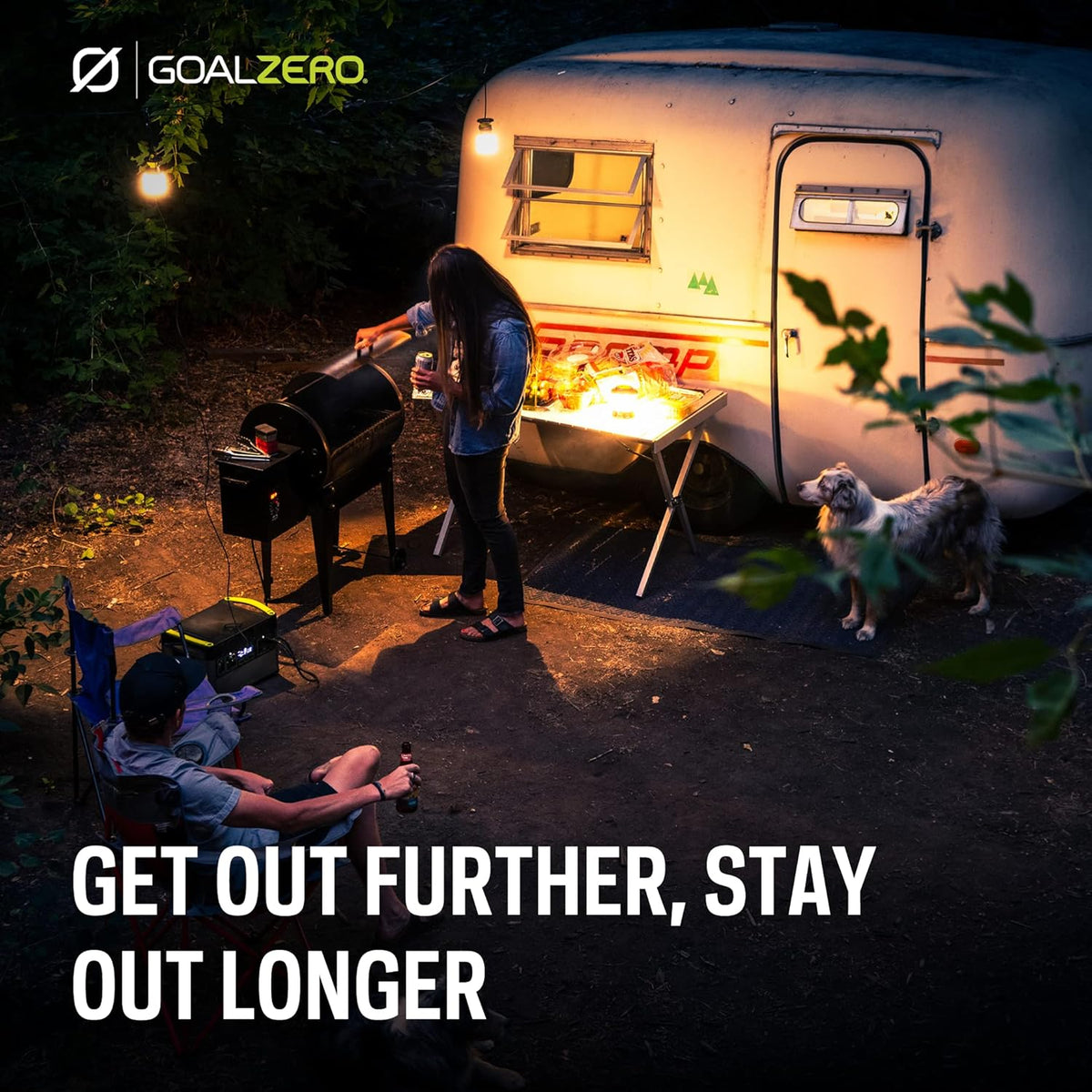 Portable Power Station, 1000 W, Solar-Powered Generator K2352