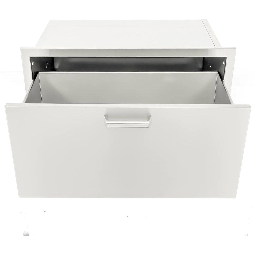 Stainless Steel Single Access Drawer H303