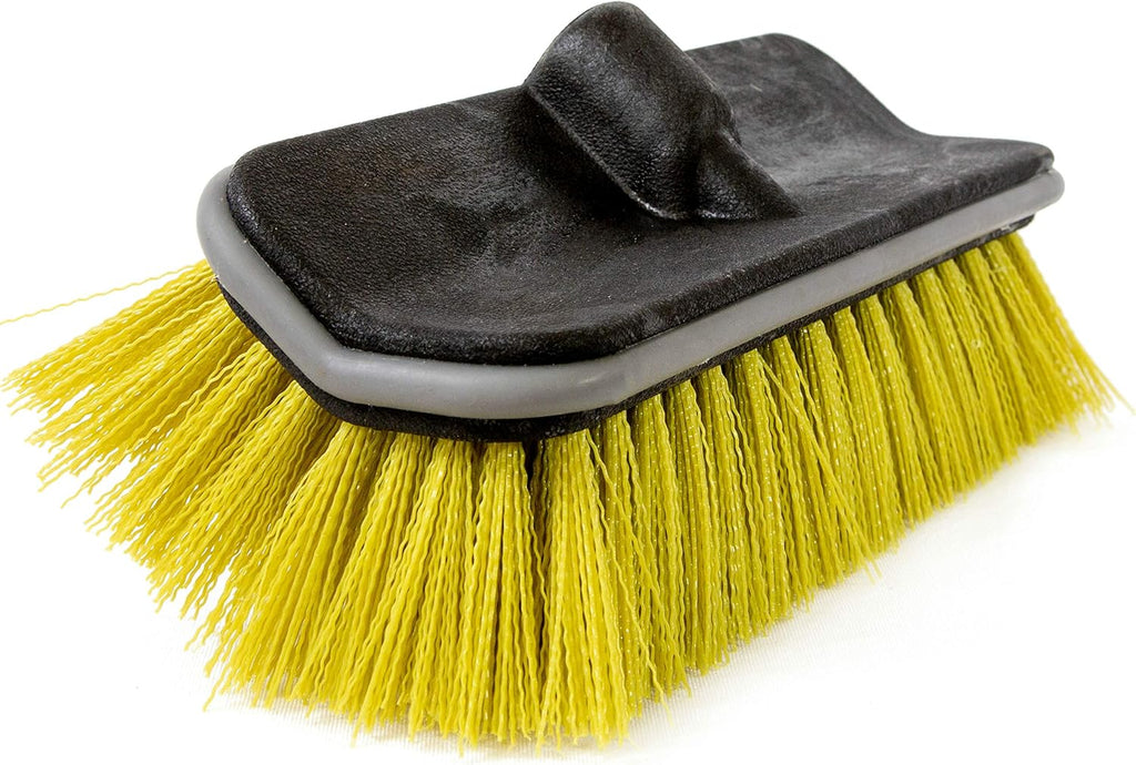 11 Inch Hard Bristle Deck Brush with Telescoping Pole E21822