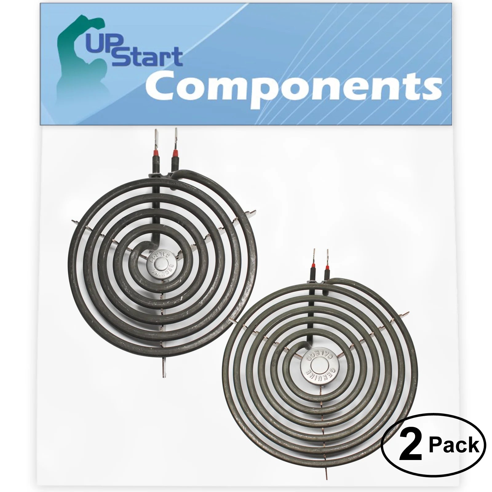 2-Pack Replacement Surface Burner Elements for Range, Stove & Cooktop Z831009