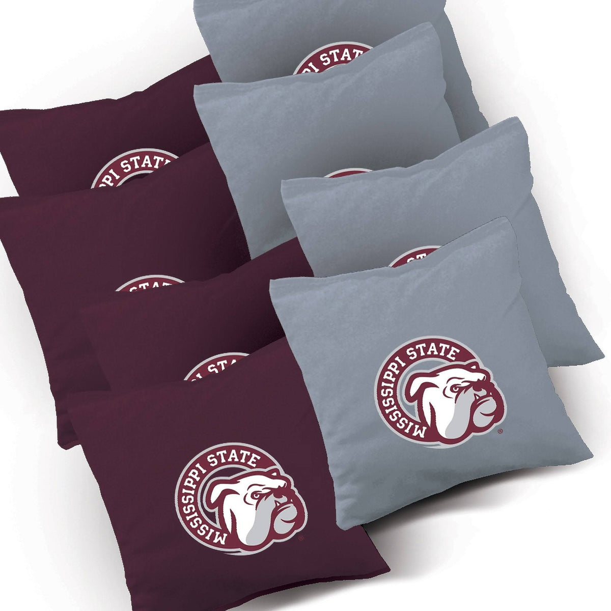 Cornhole Set with 8 Team Logo Bags and 2x4 Boards M60594