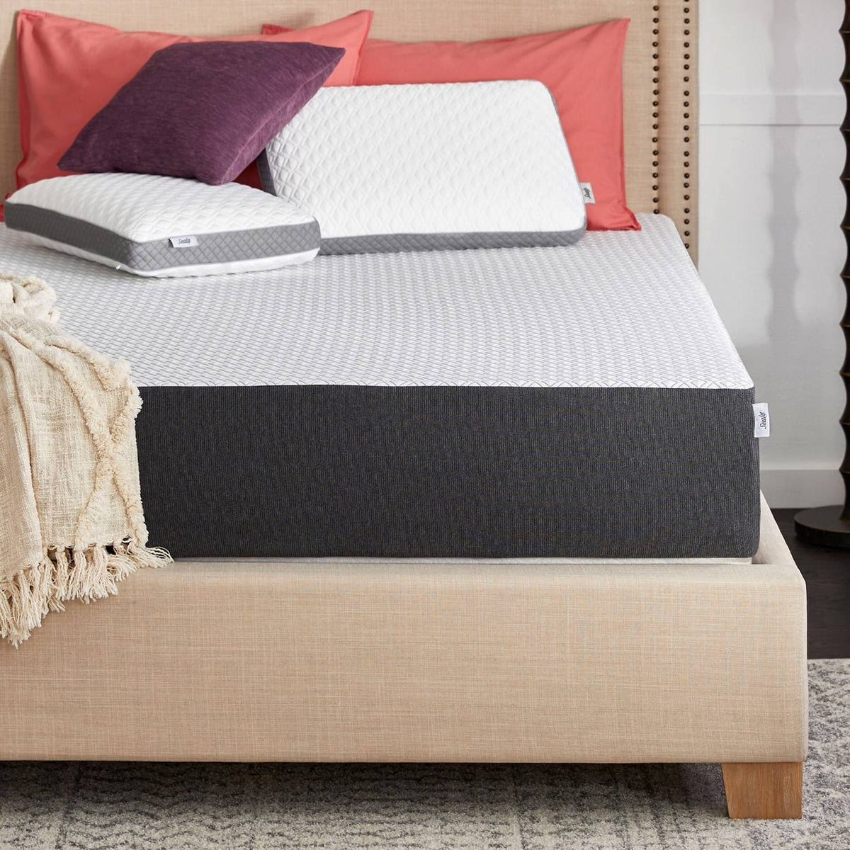 Twin Memory Foam Mattress-in-a-Box with Cool Clean Cover S8301