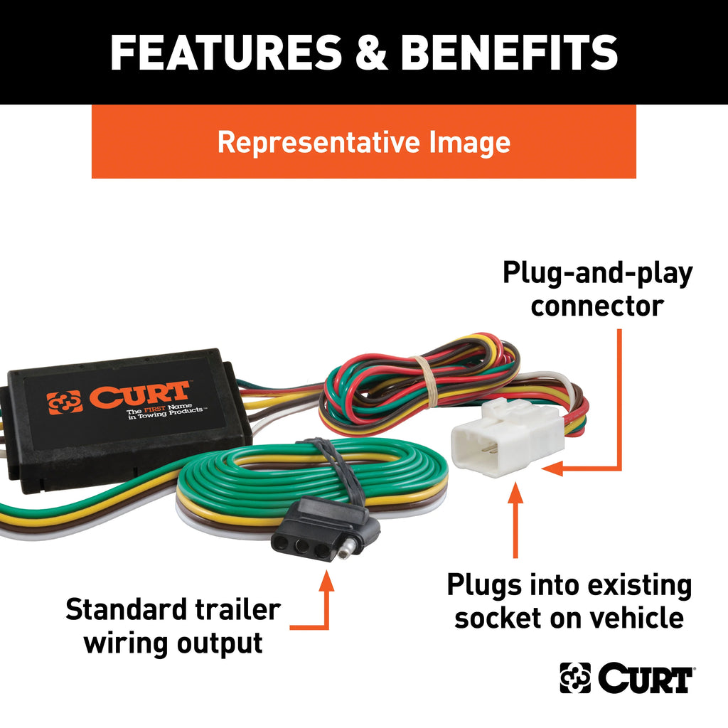 4-Pin Trailer Wiring Harness X76816
