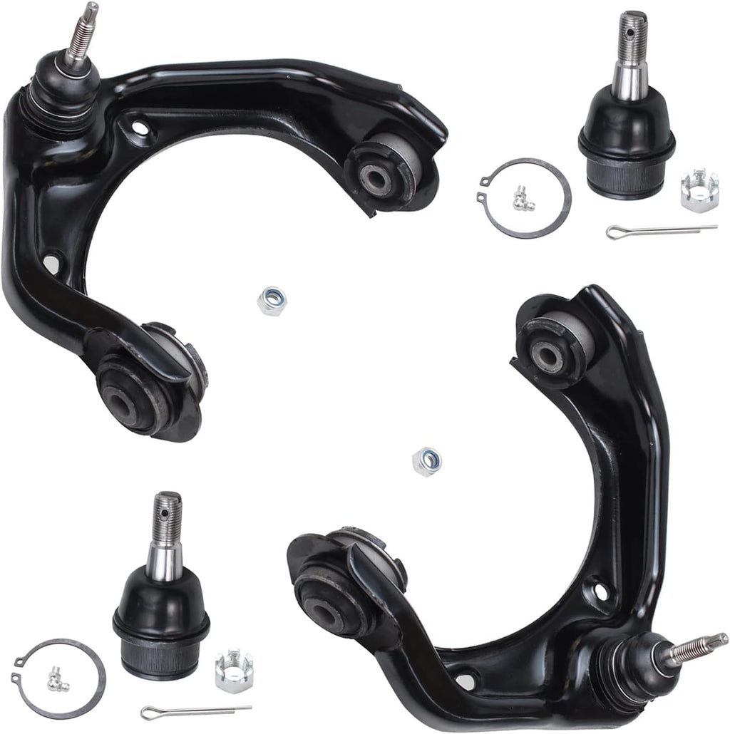 4pc Front Upper Control Arms & Ball Joints P21918