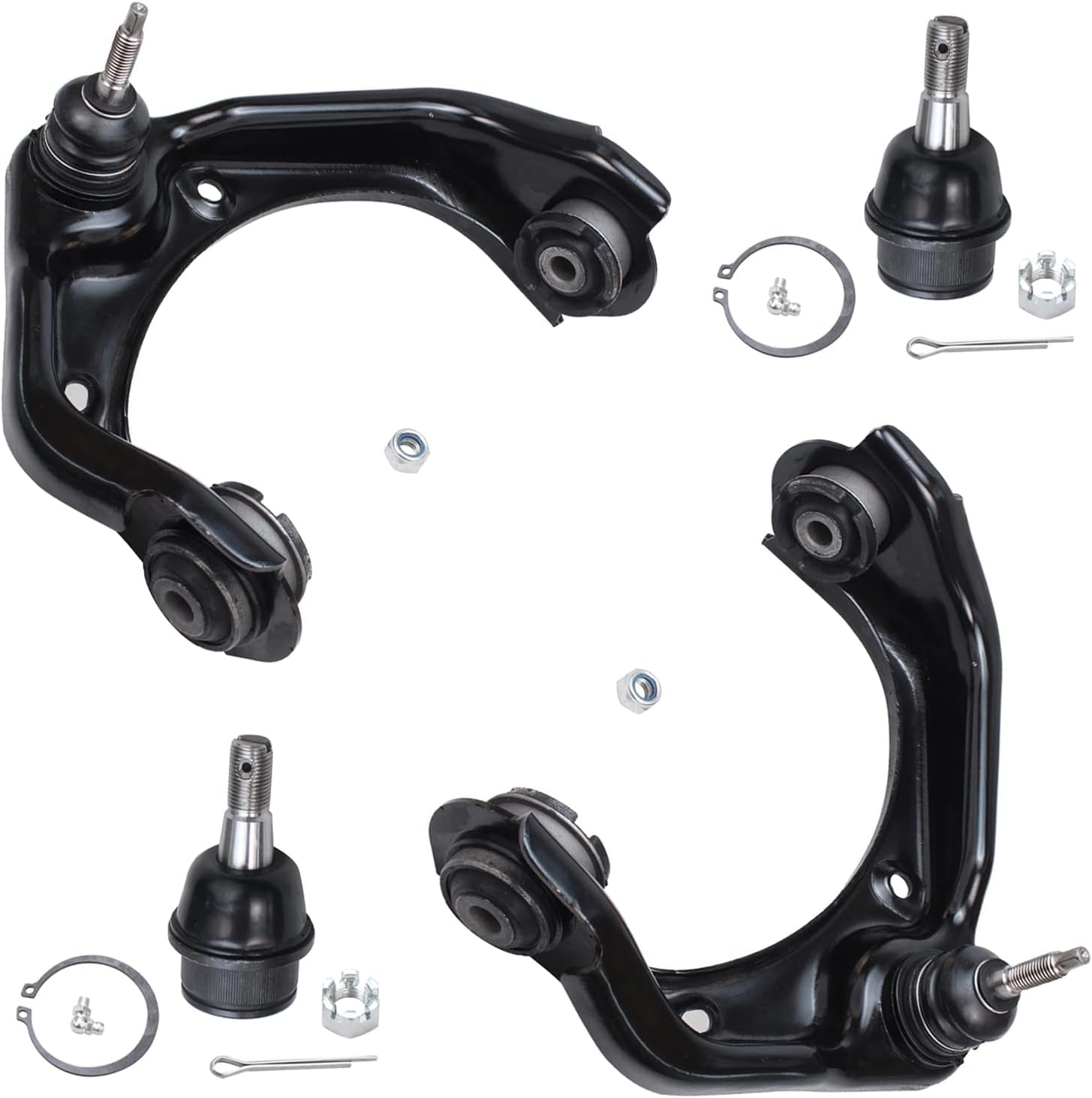 4pc Front Upper Control Arms & Ball Joints P21918