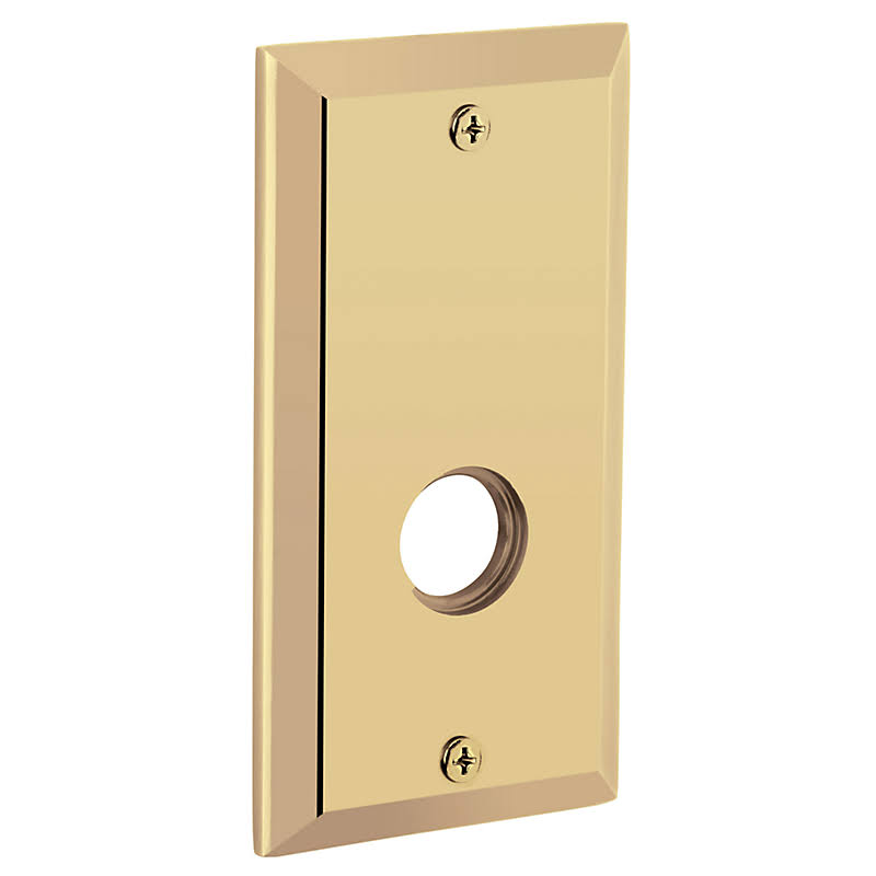 Lifetime Polished Nickel Square Passage Rosette B253