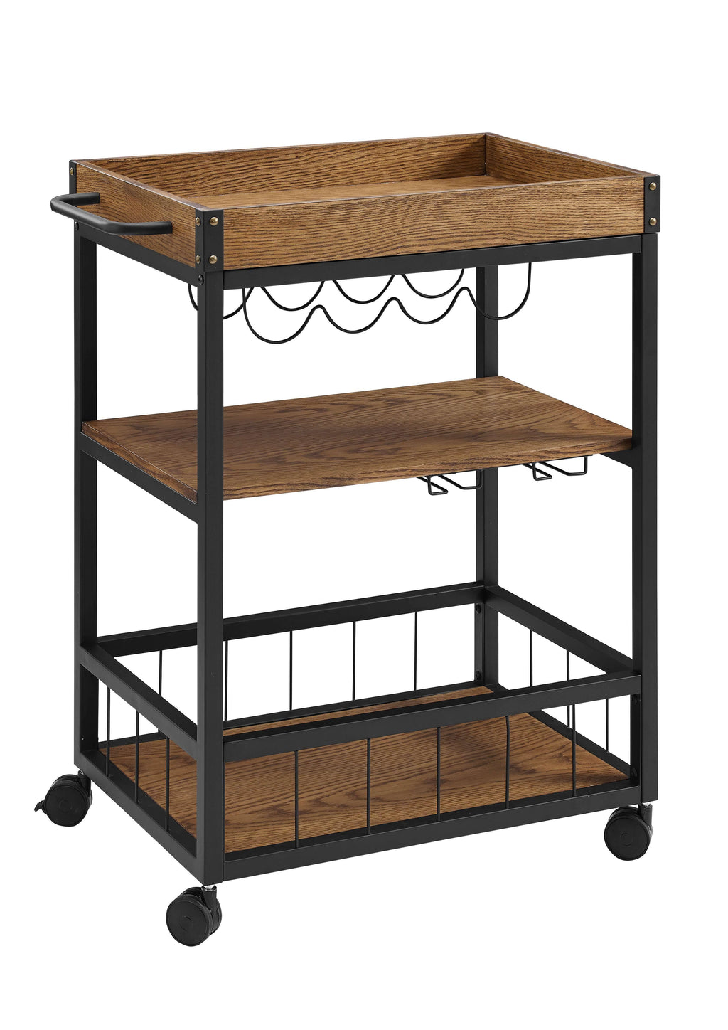 Black Kitchen Cart Z424