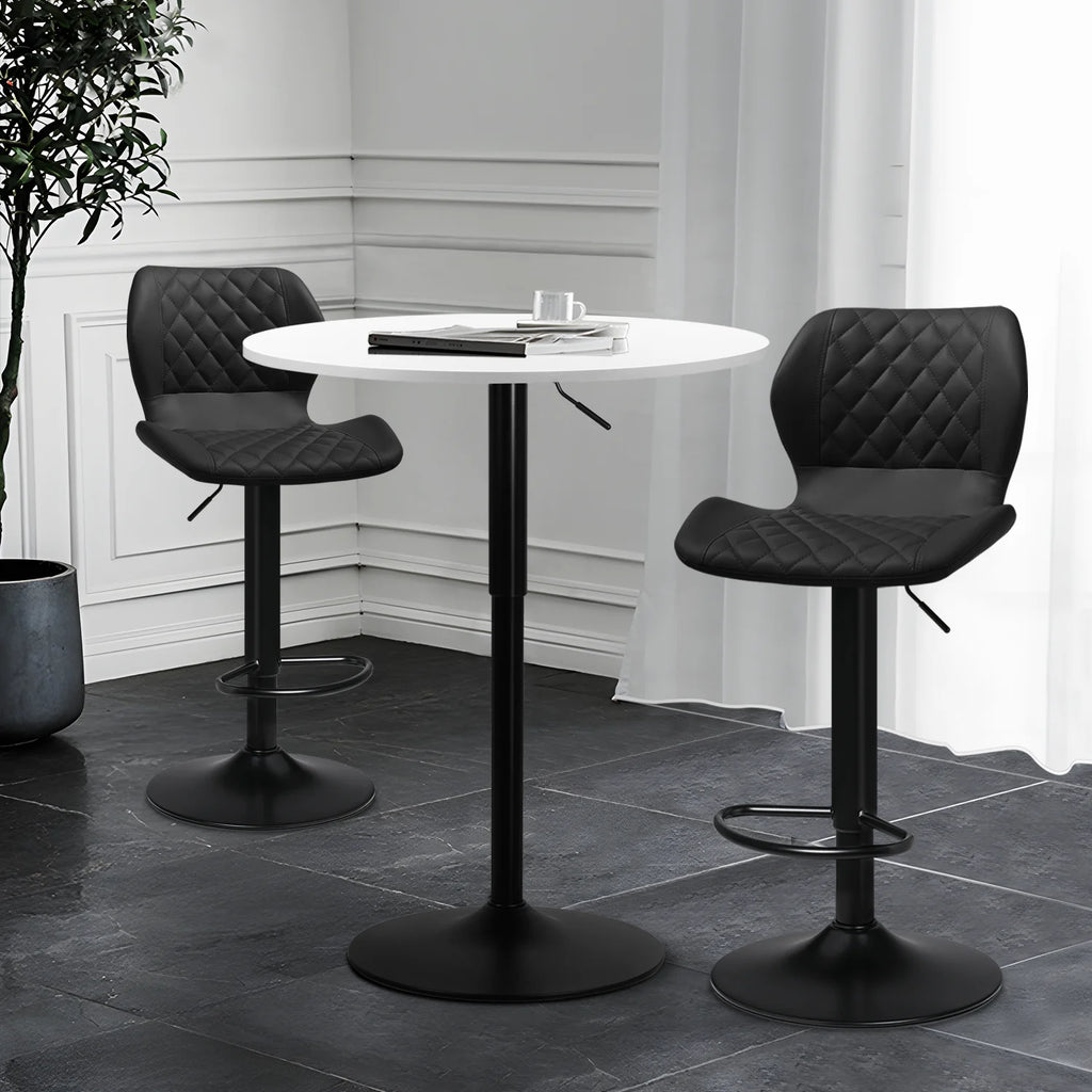 3 Piece Bar Dining and Chair Set with Counter Height Bar Stools U8171