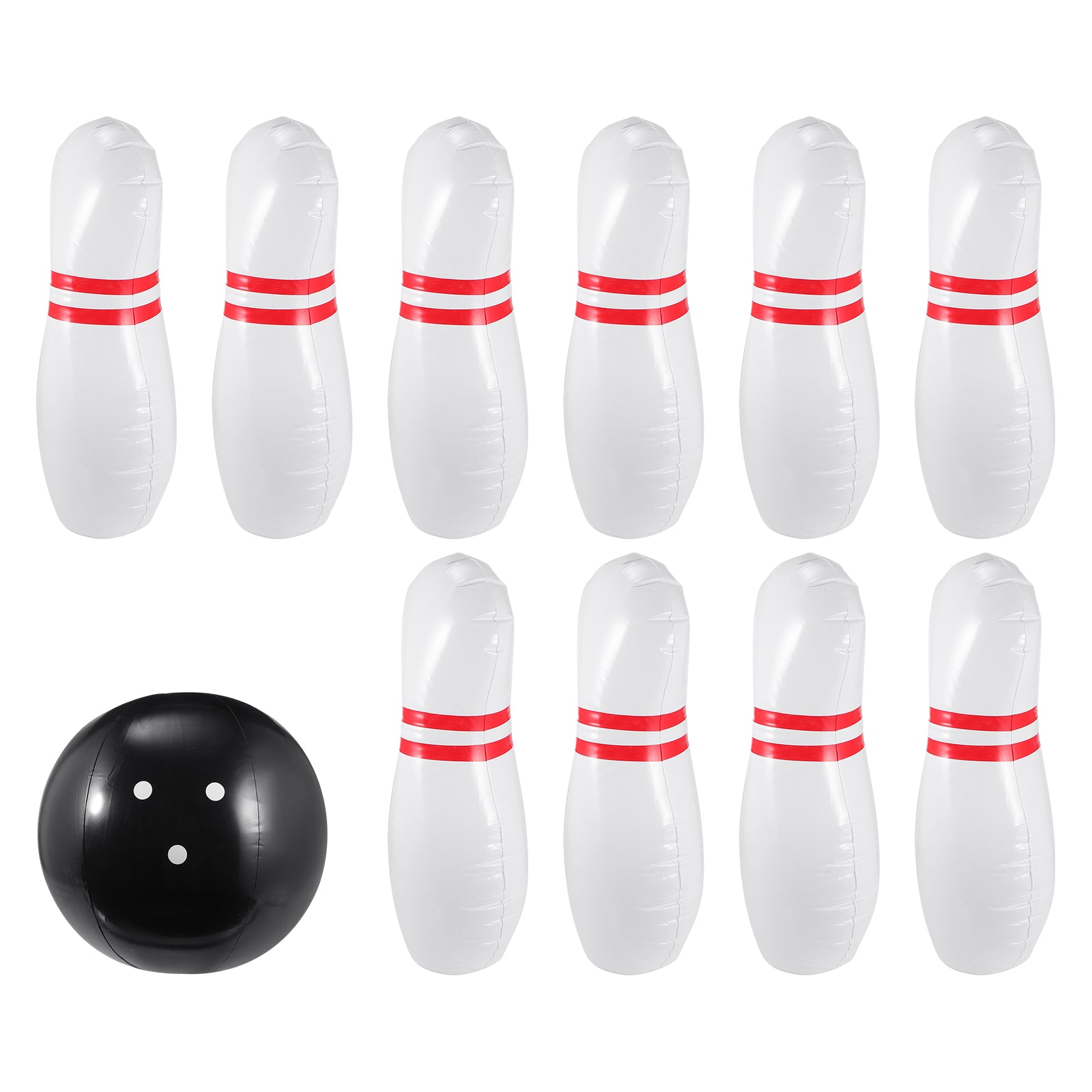 Inflatable Bowling Set Indoor Outdoor Game Y586