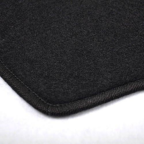 4 Pcs Black Nylon Floor Mats D46802