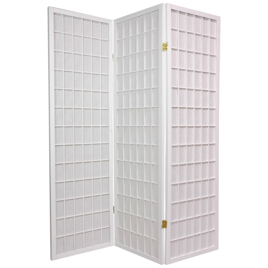 White 6 Panel Shoji Screen Z168