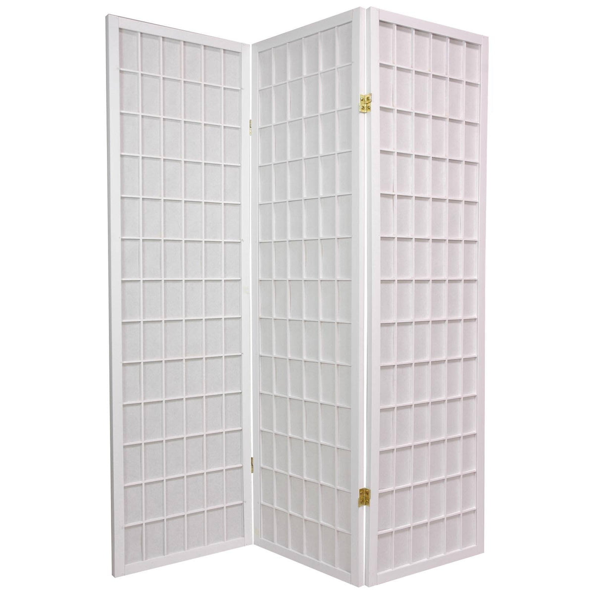 White 6 Panel Shoji Screen Z168