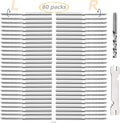 80 Packs Stainless Steel Swage Lag Screws for Wood Post Cable Railing Hardware B6297