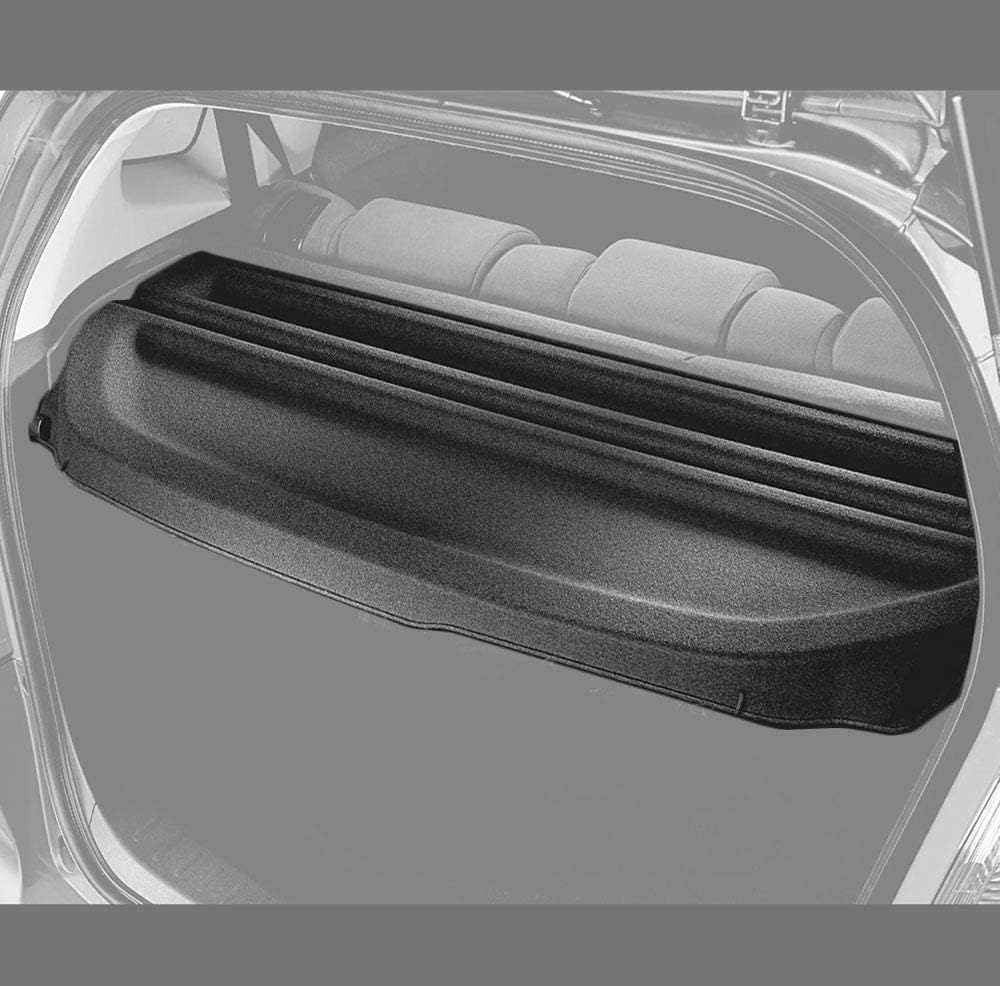 Black Rear Trunk Cover for Honda Fit M3654