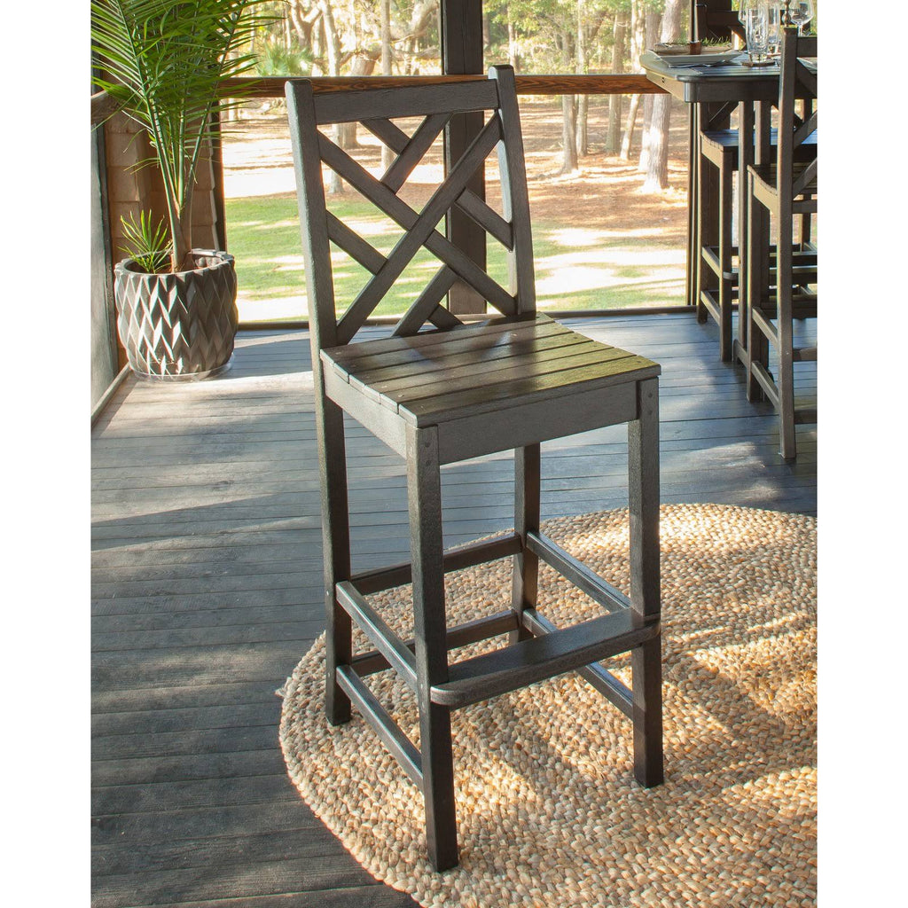 White Bar Side Chair O808