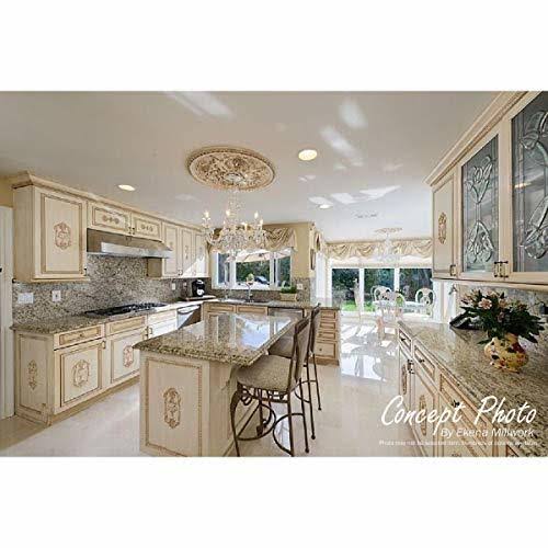 13 1/8x22OD x 8x22ID x 5/8x22P Ceiling Medallion O590
