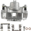 Disc Brake Caliper Assembly with Bracket Front Left Driver Side Pack of 2 N412840