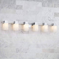6-Light Chrome Bath Light U305