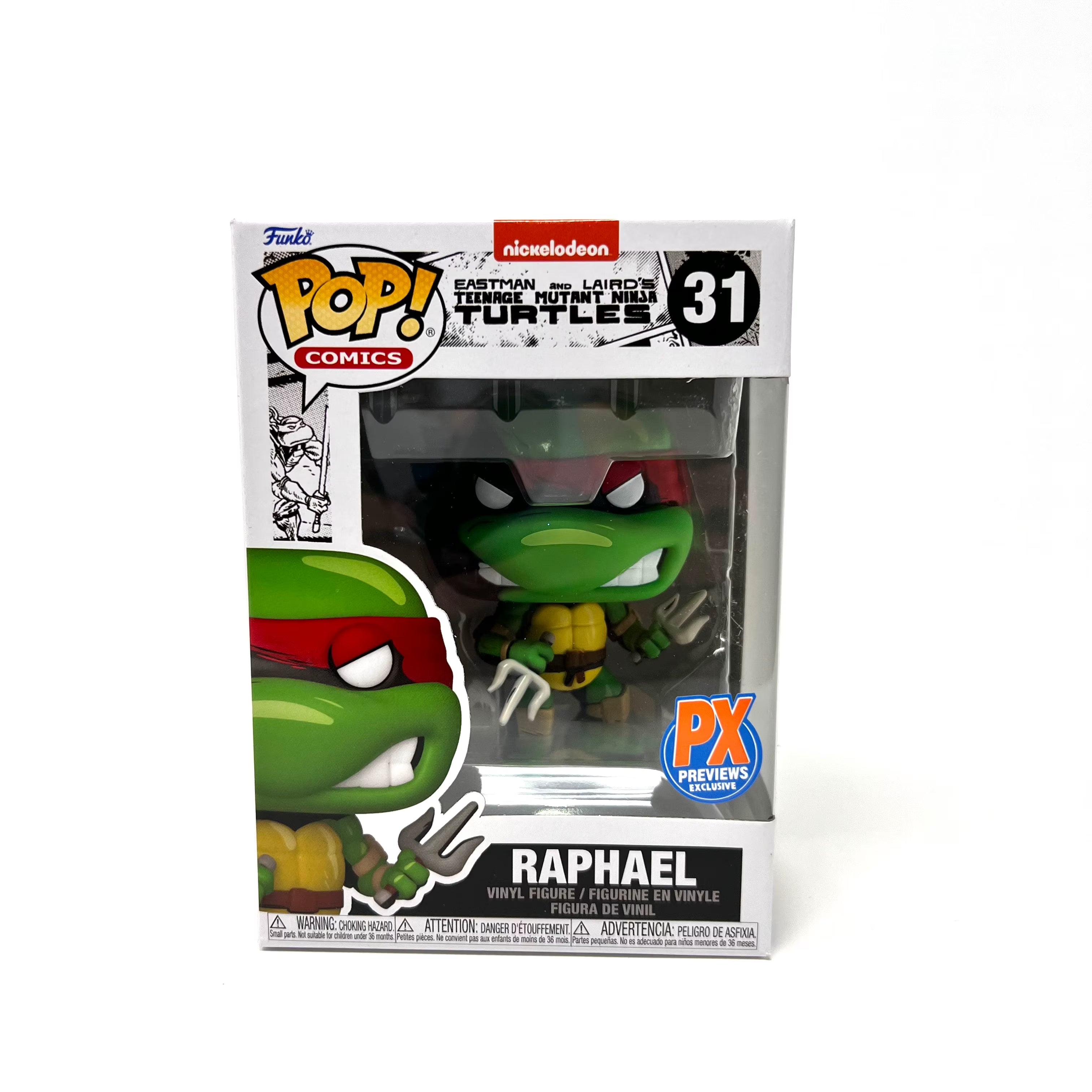 Raphael Previews Exclusive Pop Comics Y462