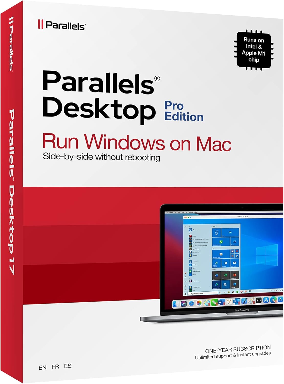 Parallels Desktop 17 for Mac Pro Edition Virtual Machine Software 1-Year Subscription Z50887