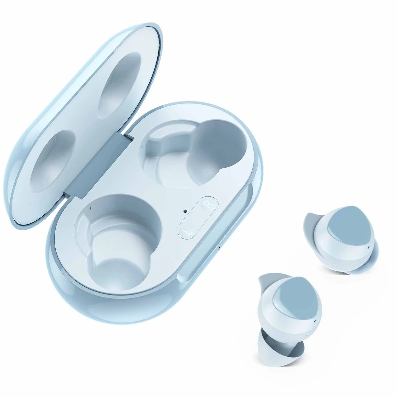 Blue True Bluetooth Wireless Earbuds with Active Noise Cancelling Z809