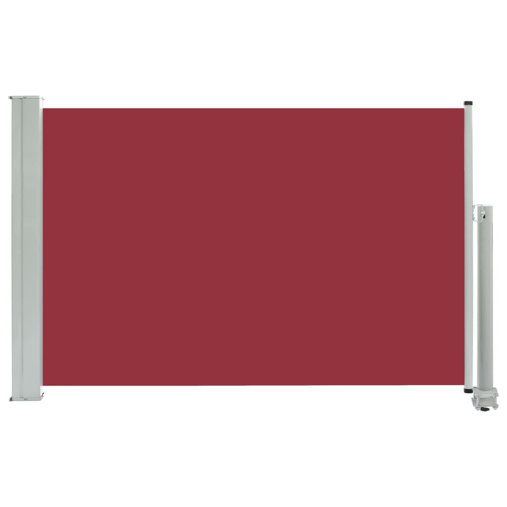 Red Retractable Side Awning W39905
