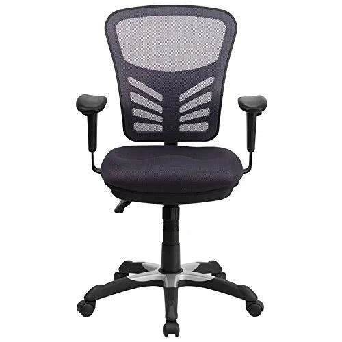 Mid-Back Dark Gray Mesh Executive Swivel Chair B76566